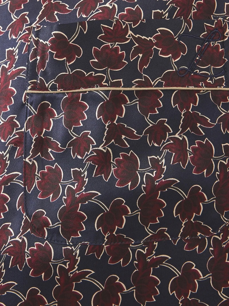 Morgenmantel, Robe Long, 6000 SILK NIGHTWEAR