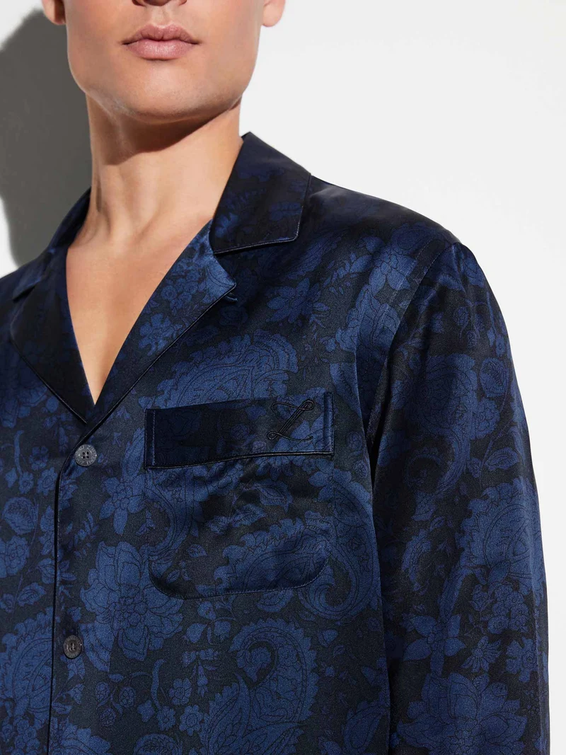 Pyjama, lang, 6000 SILK NIGHTWEAR
