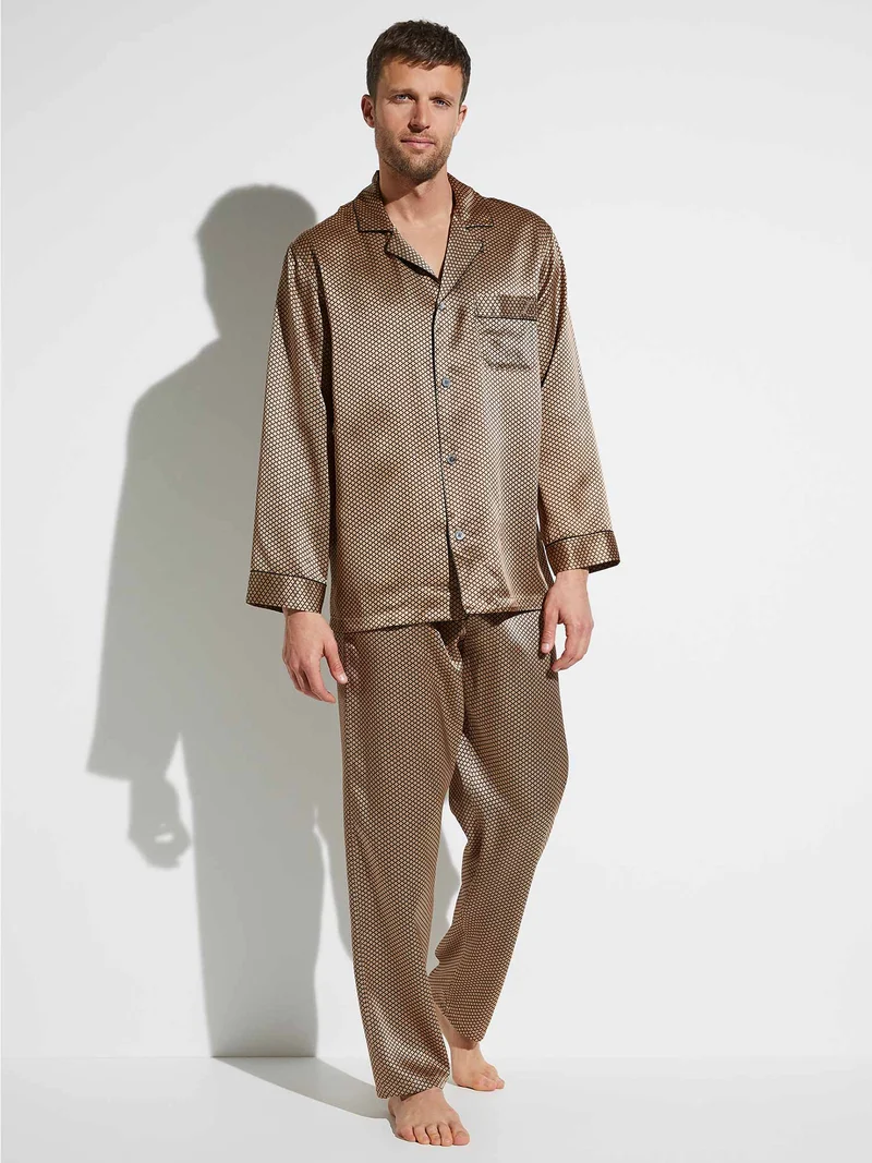 Pyjama, lang, 6000 SILK NIGHTWEAR