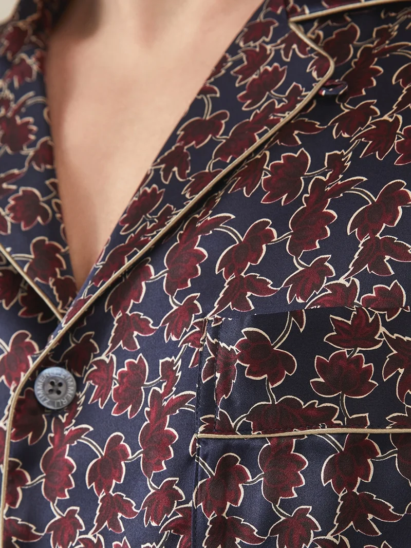 Pyjama, lang, 6000 SILK NIGHTWEAR