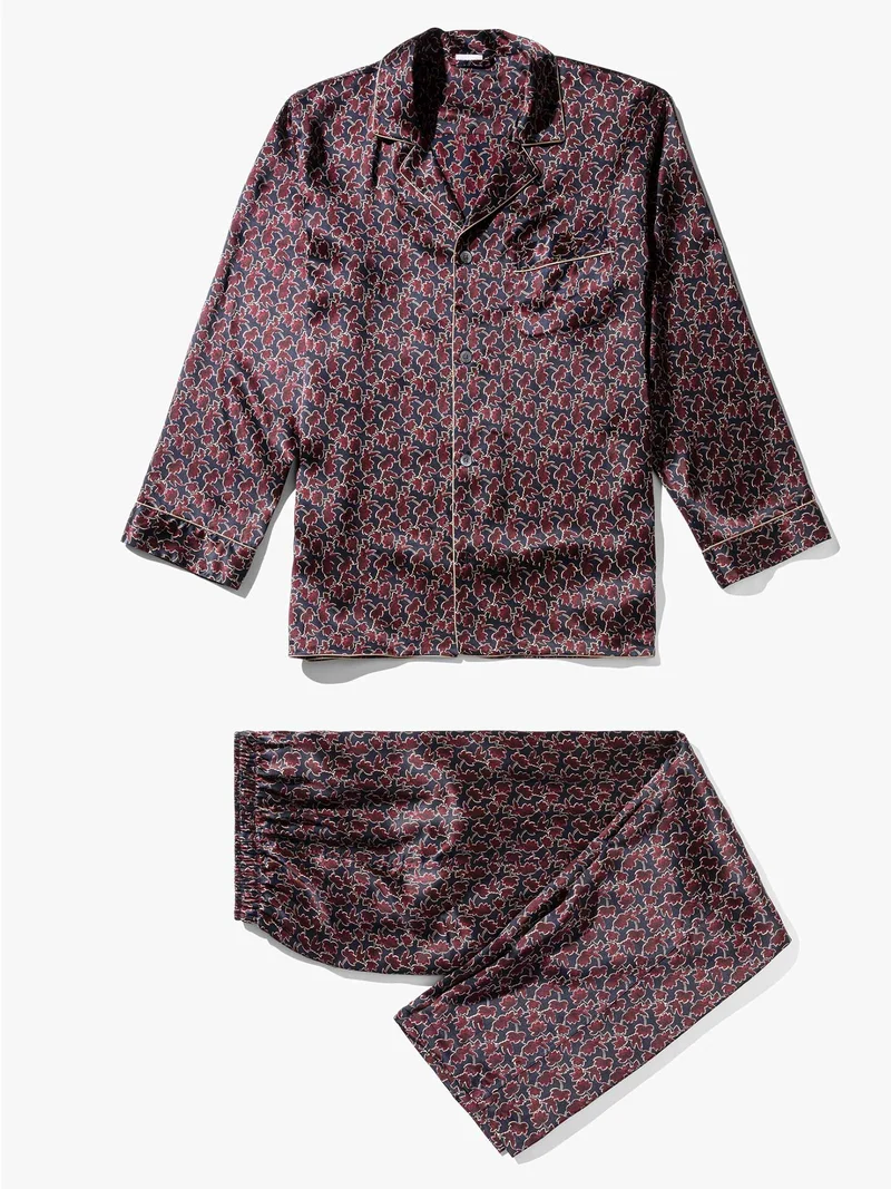 Pyjama, lang, 6000 SILK NIGHTWEAR