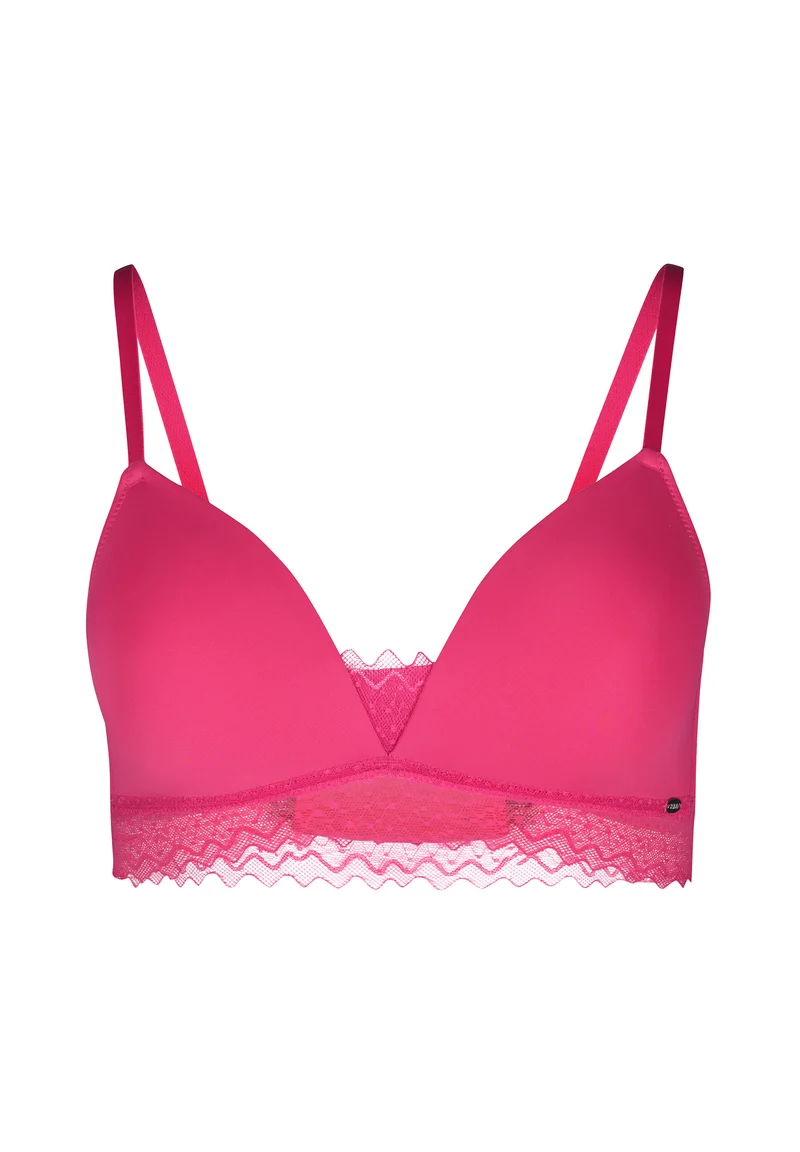 My Lace Padded triangle bra | pink topaz 080810-08S481