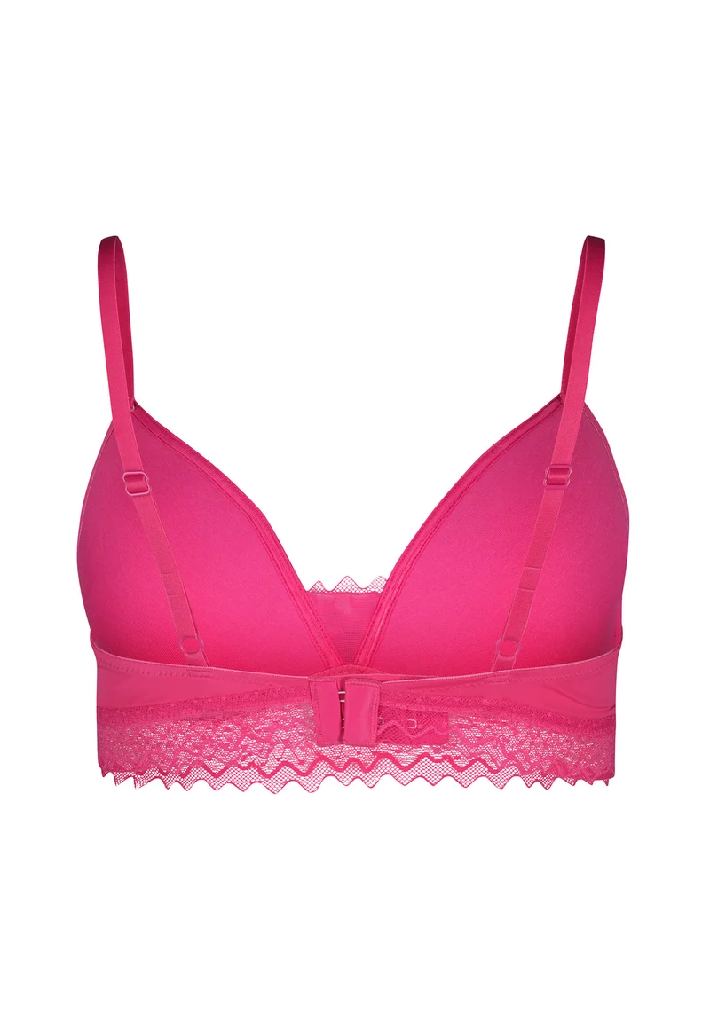 My Lace Padded triangle bra | pink topaz 080810-08S481