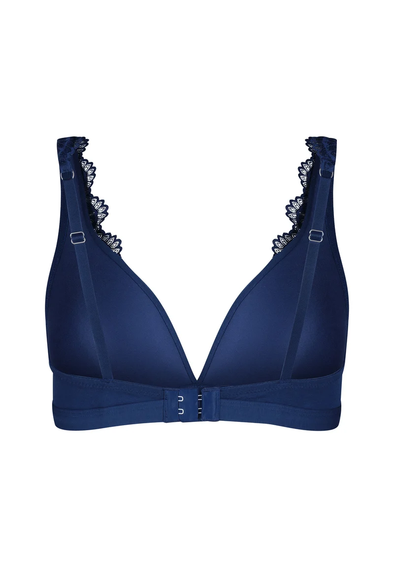 Cotton Ornaments Padded triangle bra | peacock 080931-08S482