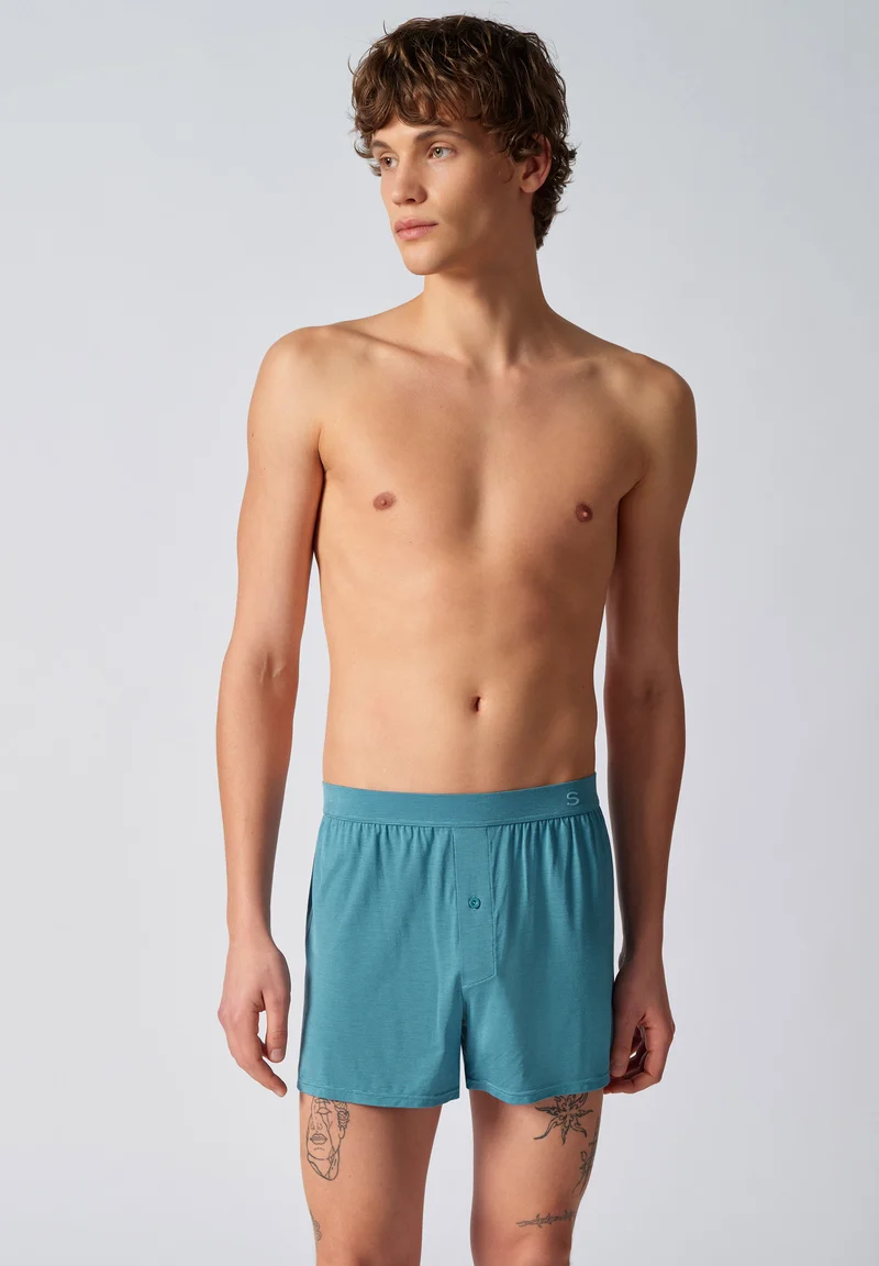 Cooling Deluxe Boxer shorts | brilliantblue stripes 080413-08A100