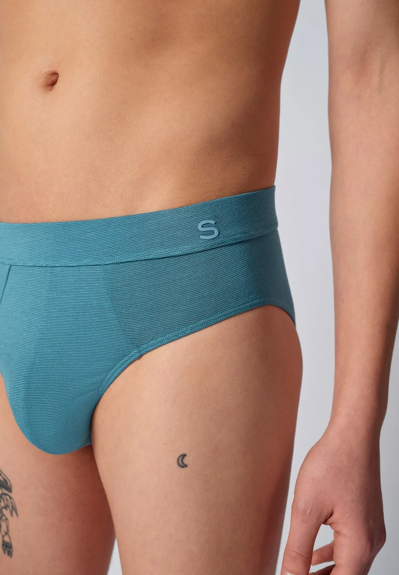 Cooling Deluxe Briefs | brilliantblue stripes 080409-08A100