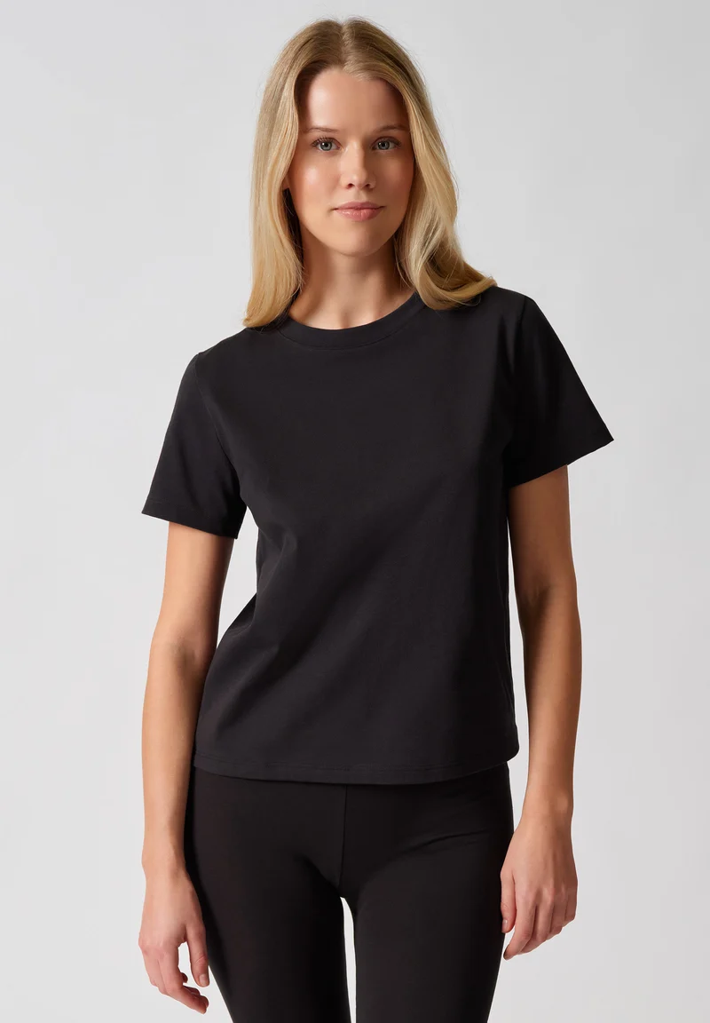 Premium Heavy Tee Shirt short sleeve | black 087525-087665