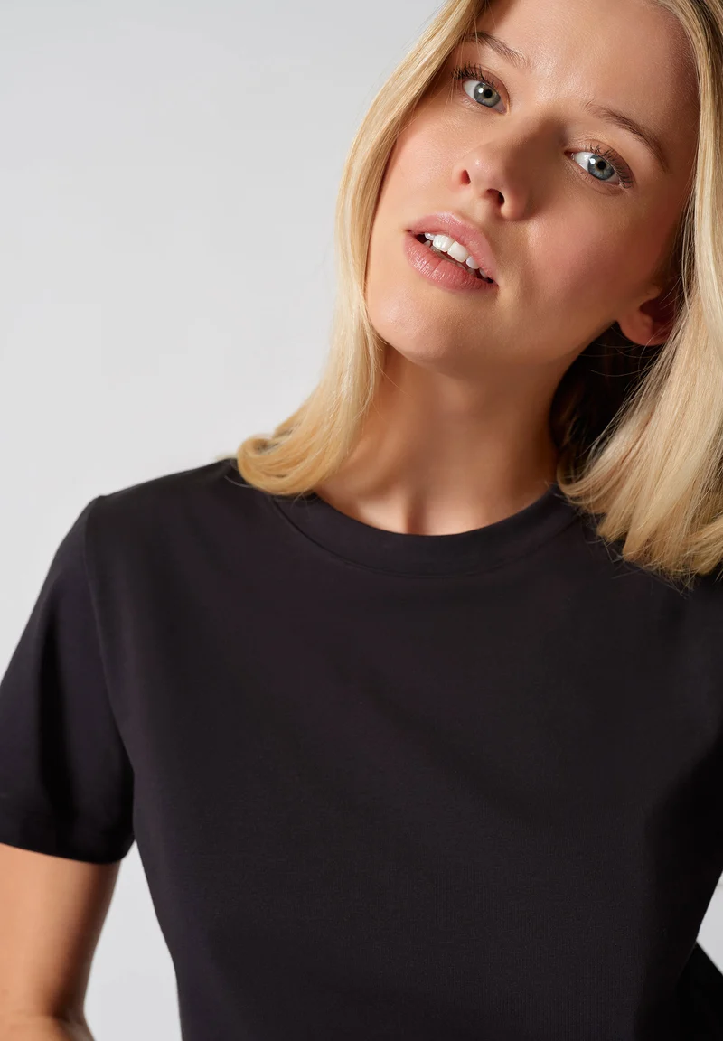 Premium Heavy Tee Shirt short sleeve | black 087525-087665