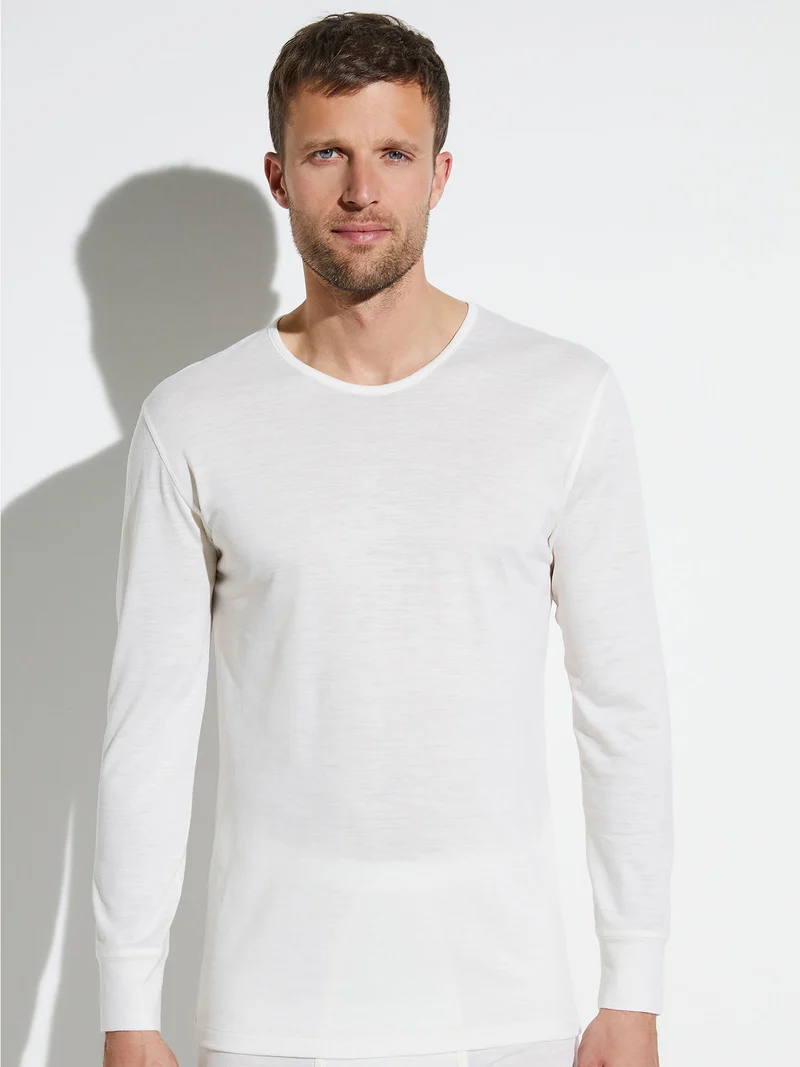 Shirt, langarm, 710 WOOL & SILK