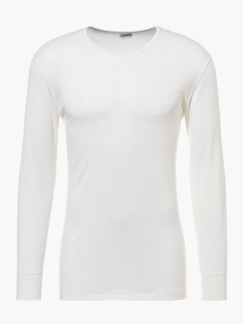 Shirt, langarm, 710 WOOL & SILK