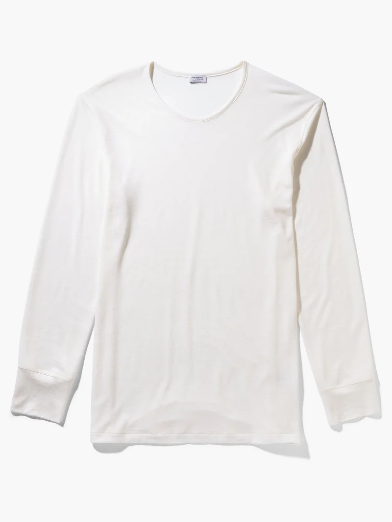 Shirt, langarm, 710 WOOL & SILK