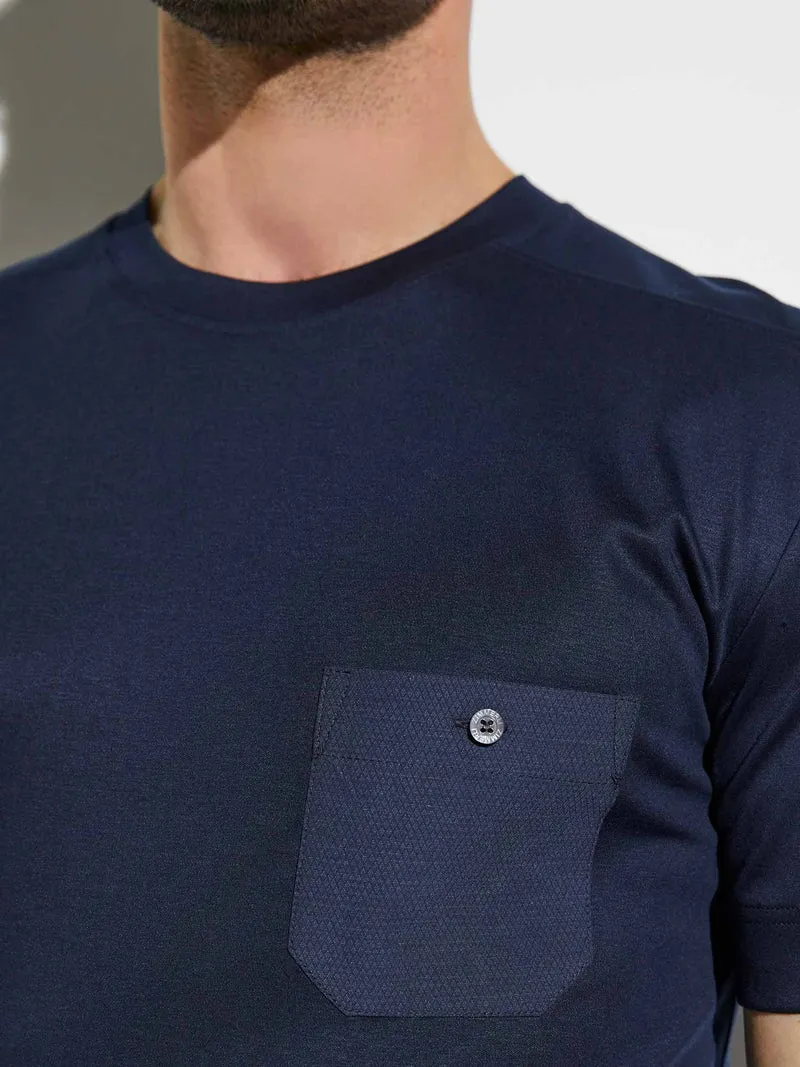 T-Shirt, kurzarm, O-Neck, 8520 MODERN LOUNGE