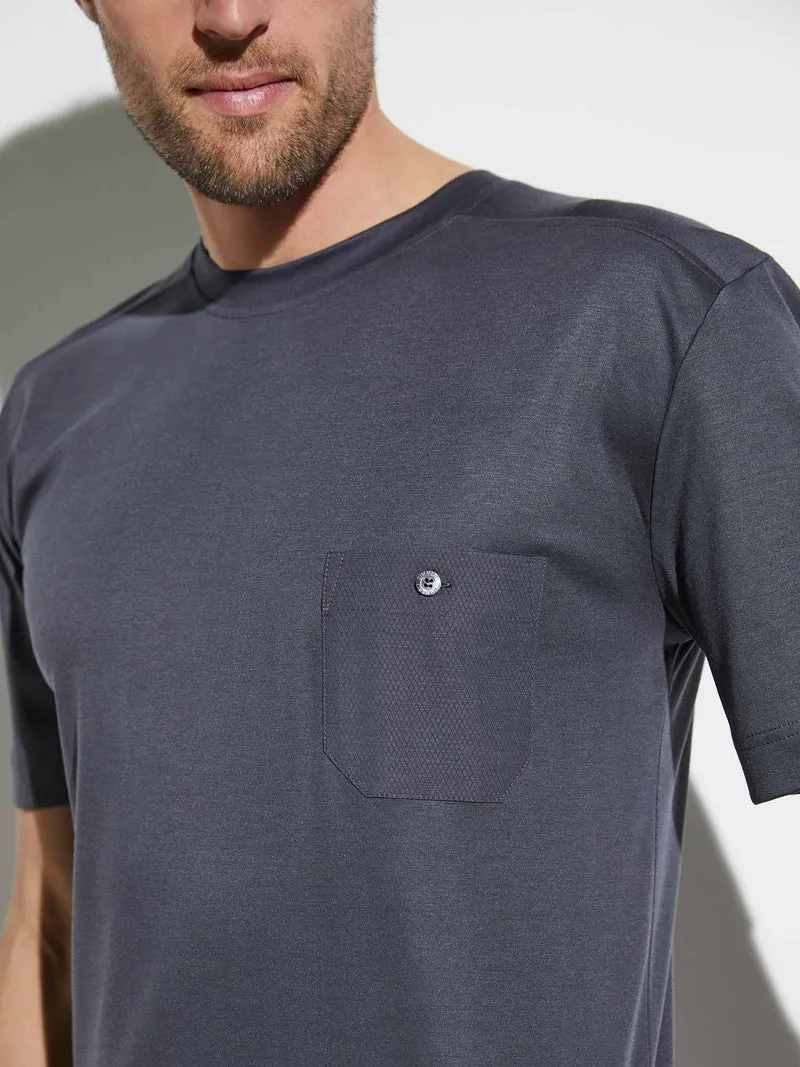 T-Shirt, kurzarm, O-Neck, 8520 MODERN LOUNGE