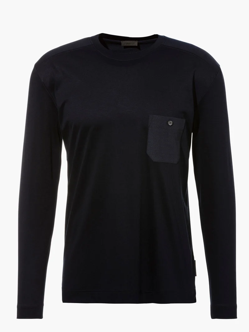 Shirt, langarm, 8520 MODERN LOUNGE