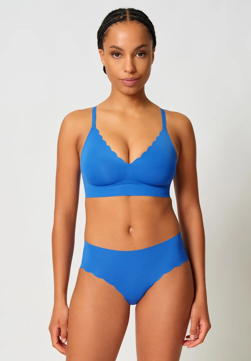 Sensation Crop top remov. pads | nebulas blue 087053-08S979