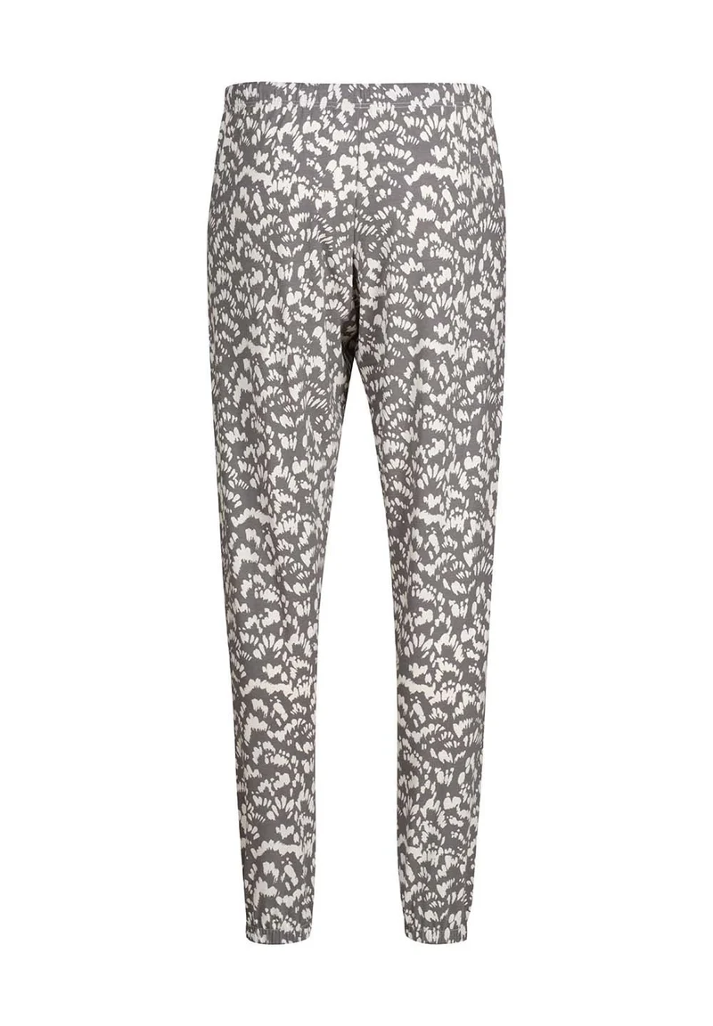 Night In Skiny 01 Pyjama long | volcanic glass 086935-08S929