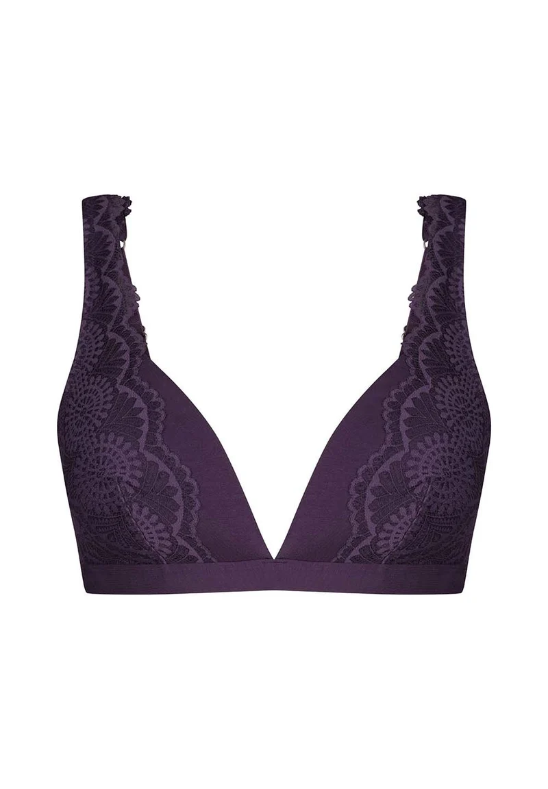 Cotton Ornaments Padded triangle bra | mysterioso 080931-08S927