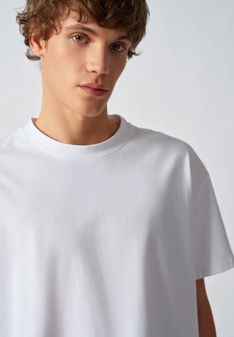 Premium Heavy Tee Shirt short sleeve | white 087515-080500
