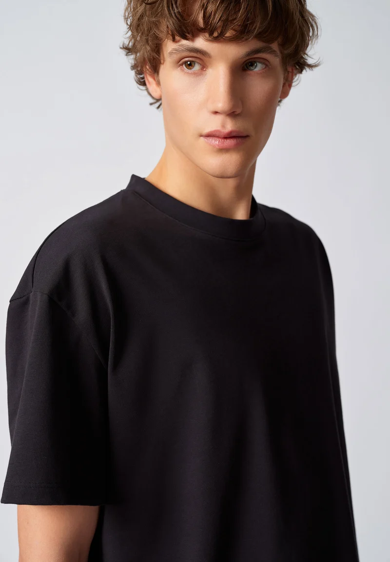 Premium Heavy Tee Shirt short sleeve | black 087515-087665