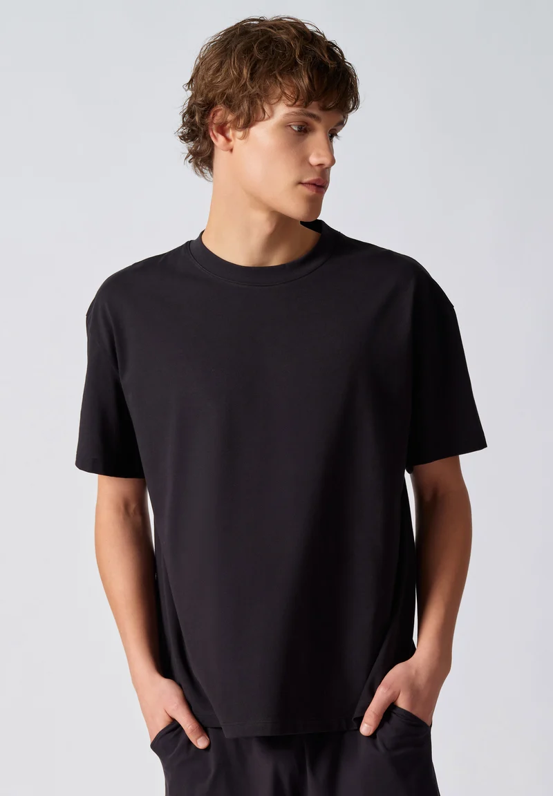 Premium Heavy Tee Shirt short sleeve | black 087515-087665