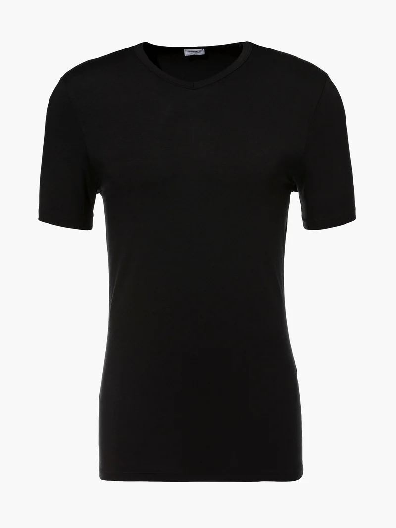 T-Shirt, kurzarm, V-Neck, 700 PURENESS