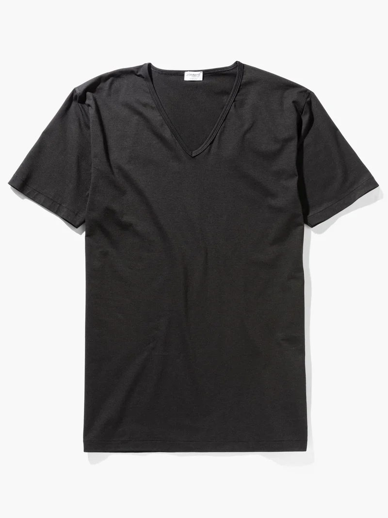 T-Shirt, kurzarm, V-Neck, 172 PURE COMFORT