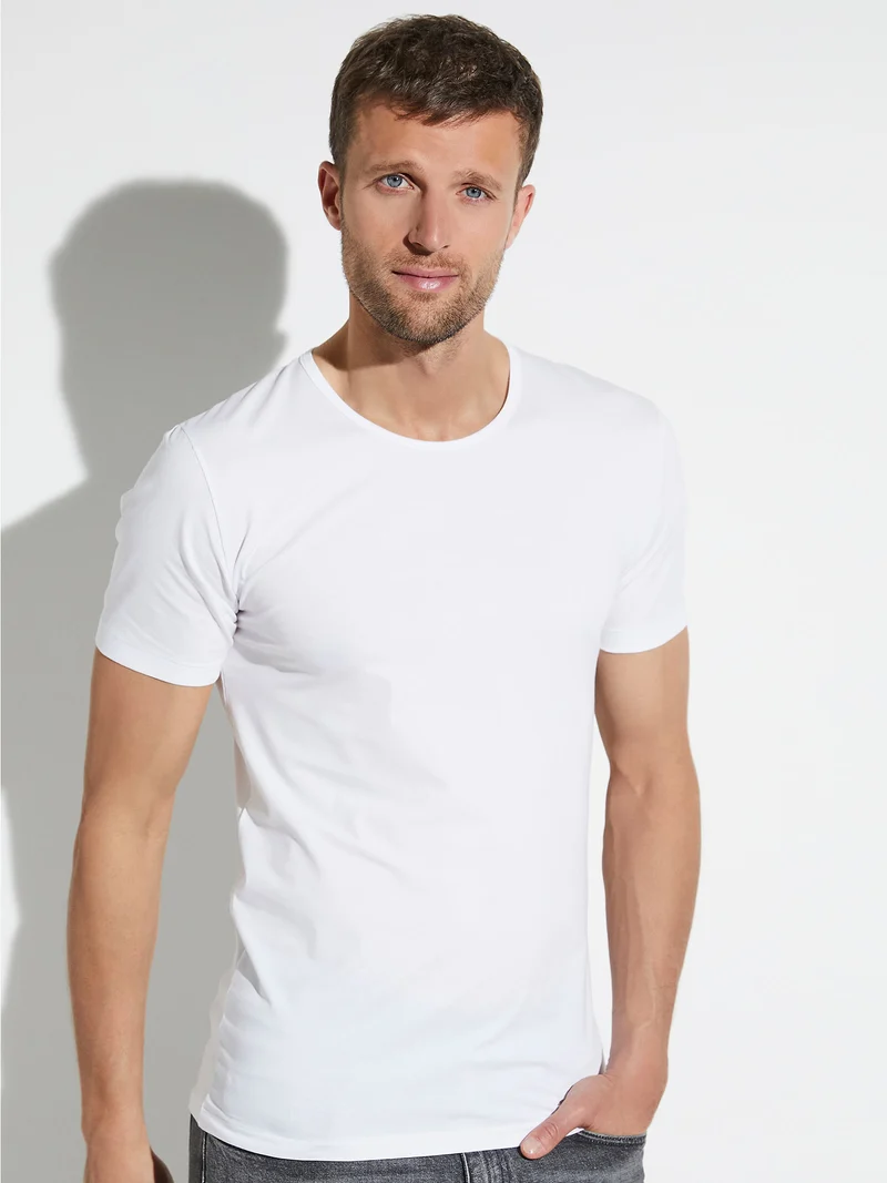 T-Shirt, kurzarm, O-Neck, 172 PURE COMFORT