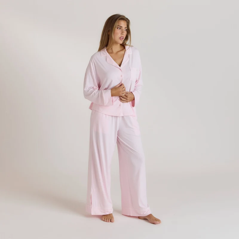 Modal Pyjamahemd - Rosa