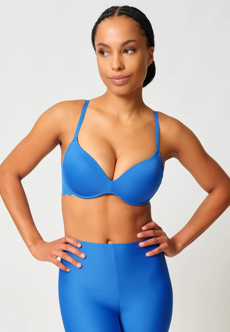 Sensation Wireless push-up bra | nebulas blue 087054-08S979