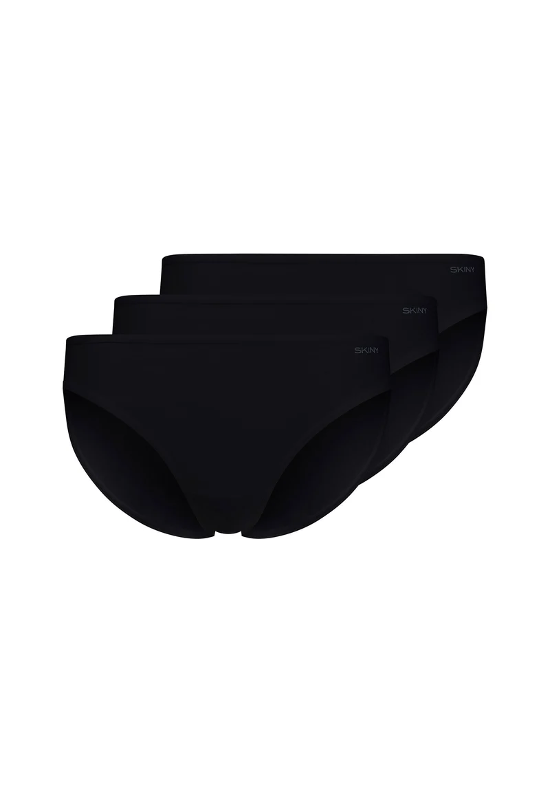 SKINY ADVANTAGE Cotton Stretch Bikini briefs 3 pack | black 087176-087665