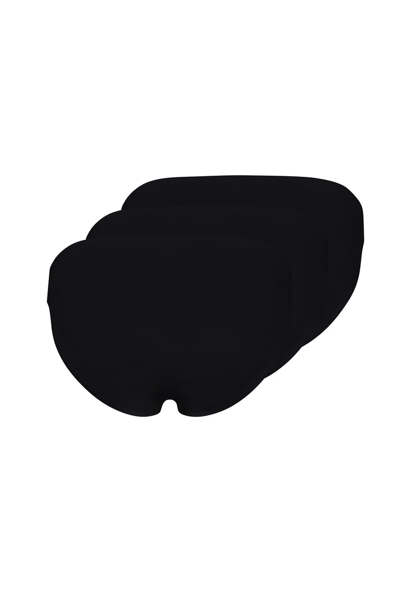 SKINY ADVANTAGE Cotton Stretch Bikini briefs 3 pack | black 087176-087665