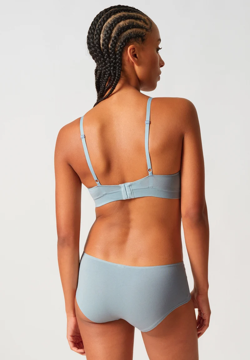 SKINY ADVANTAGE Cotton Stretch Soft bra remov. pads | sterling blue 087109-08A137