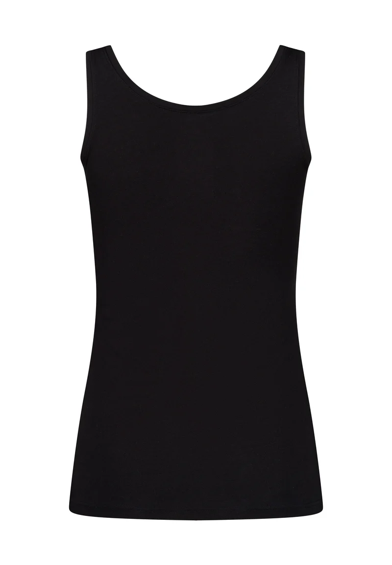 SKINY ADVANTAGE Cotton Stretch Tank top 2 pack | black 087098-087665