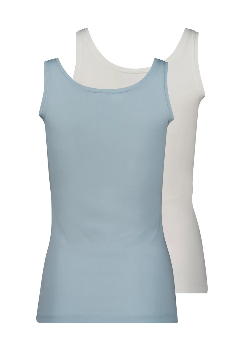 SKINY ADVANTAGE Cotton Stretch Tank top 2 pack | sterlingivory selection 087098-08A138