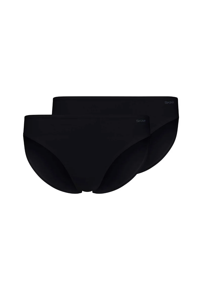 SKINY ADVANTAGE Cotton Stretch Bikini briefs 2 pack | black 087088-087665
