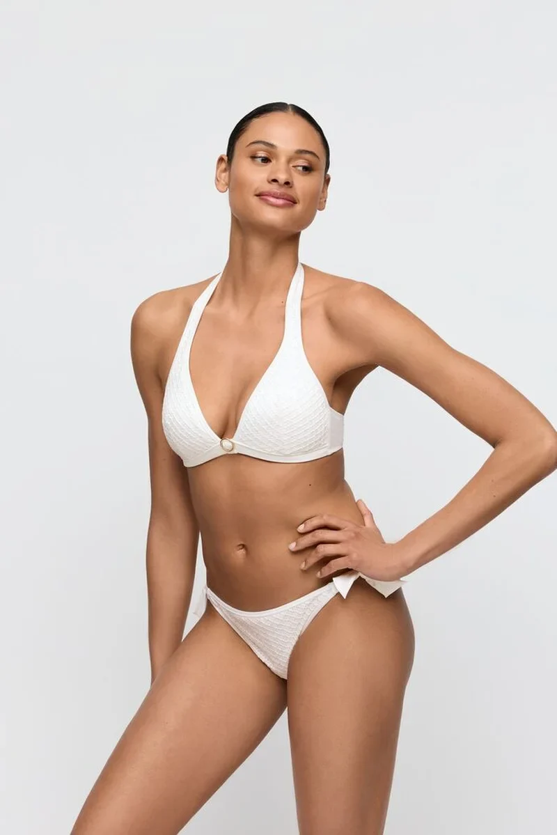 Marie Jo Swimwear - Taleah Bikinihose mit Taillenband, Elfenweiß