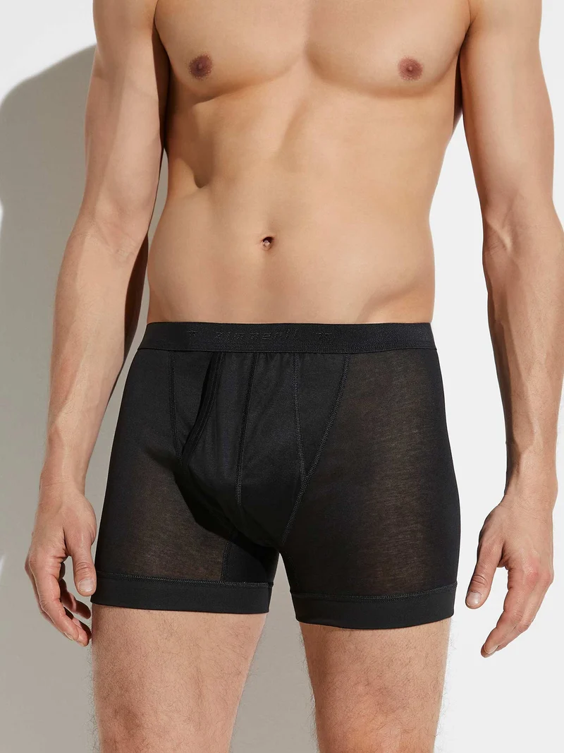 Boxer Briefs, Pant Open, mit Logo-Bund, 252 ROYAL CLASSIC