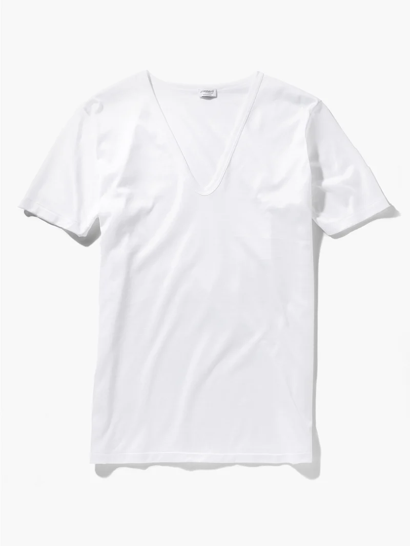 T-Shirt, tiefer V-Ausschnitt, 252 ROYAL CLASSIC