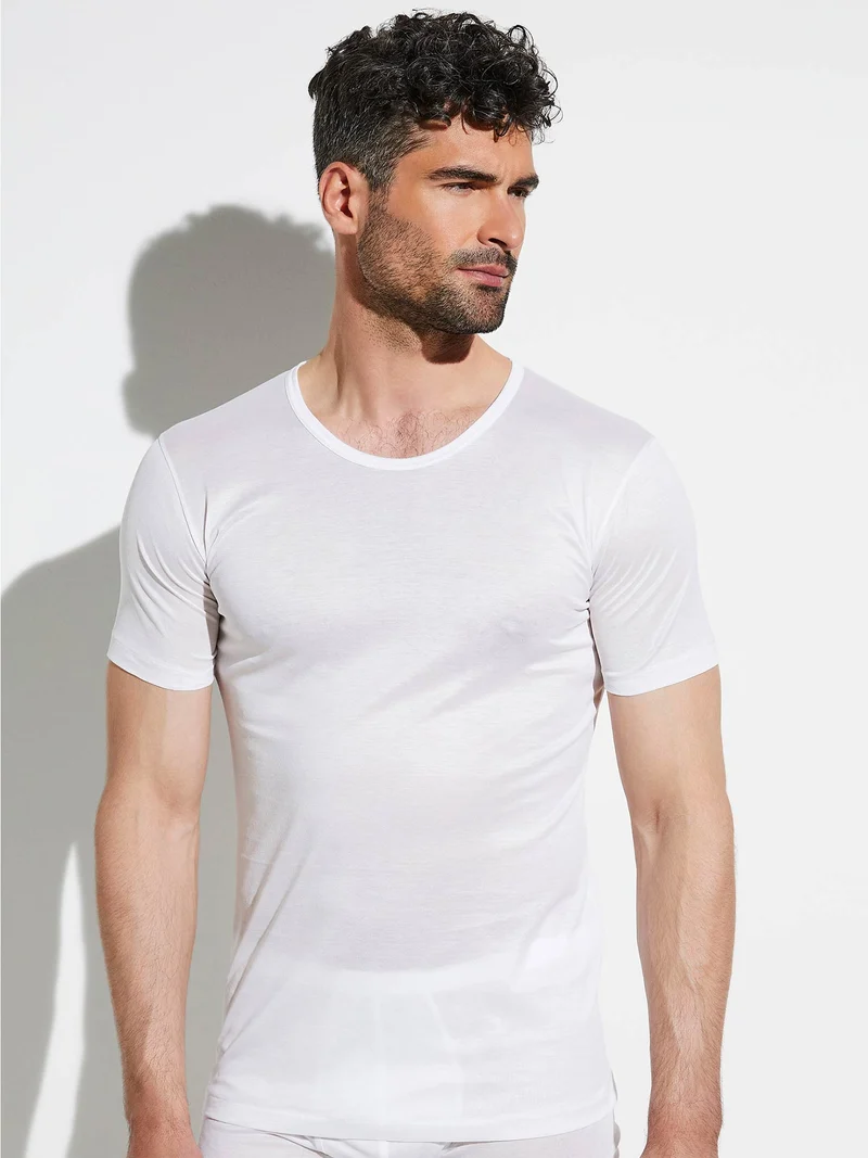 T-Shirt, kurzarm, Rundhals, 252 ROYAL CLASSIC