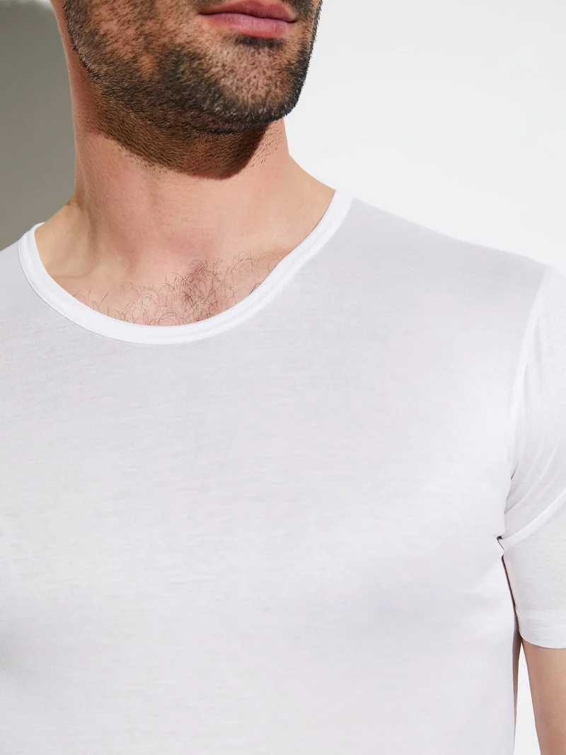 T-Shirt, kurzarm, Rundhals, 252 ROYAL CLASSIC