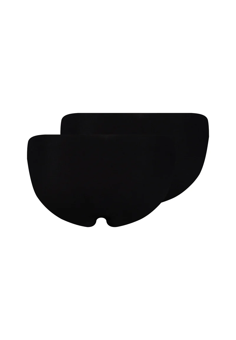 SKINY ADVANTAGE Modal Invisible Bikini briefs 2 pack | black 087426-087665