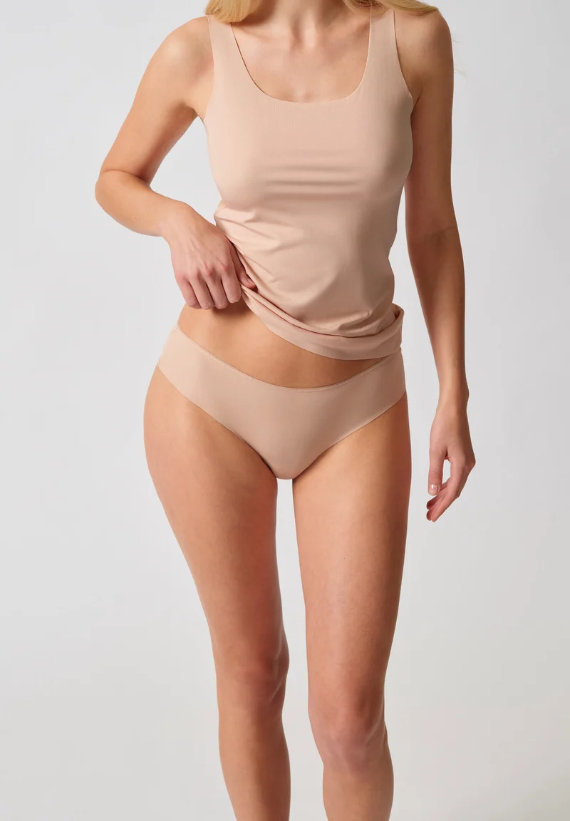 SKINY ADVANTAGE Modal Invisible Cheeky panty 2 pack | beige 087425-08A065
