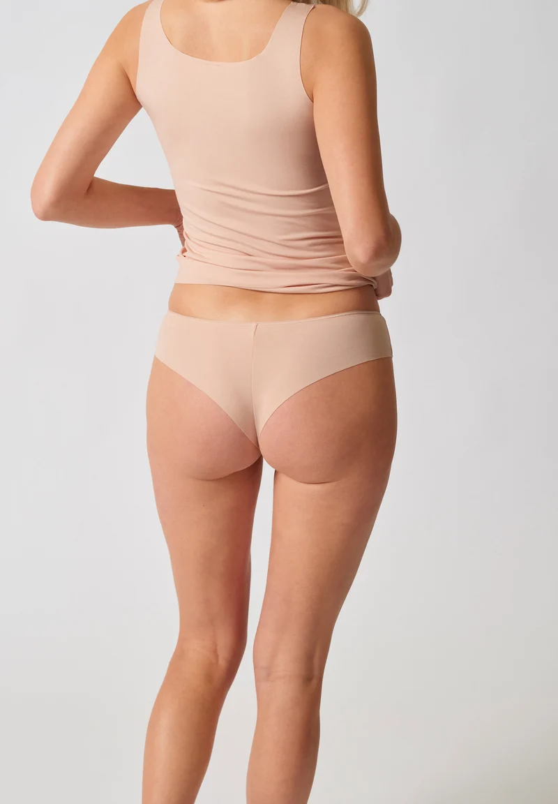 SKINY ADVANTAGE Modal Invisible Cheeky panty 2 pack | beige 087425-08A065