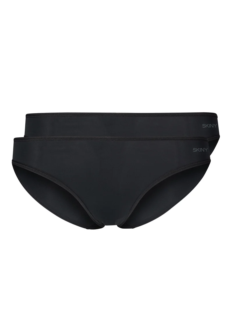 SKINY ADVANTAGE Micro Bikini briefs 2 pack | black 085722-087665