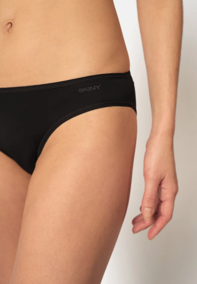 SKINY ADVANTAGE Micro Bikini briefs 2 pack | black 085722-087665