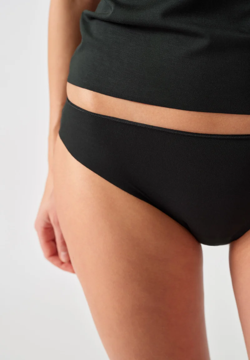 SKINY ADVANTAGE Modal Invisible Bikini briefs | black 087759-087665