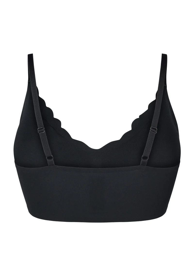 Micro Essentials Crop top remov. pads | black 084272-087665
