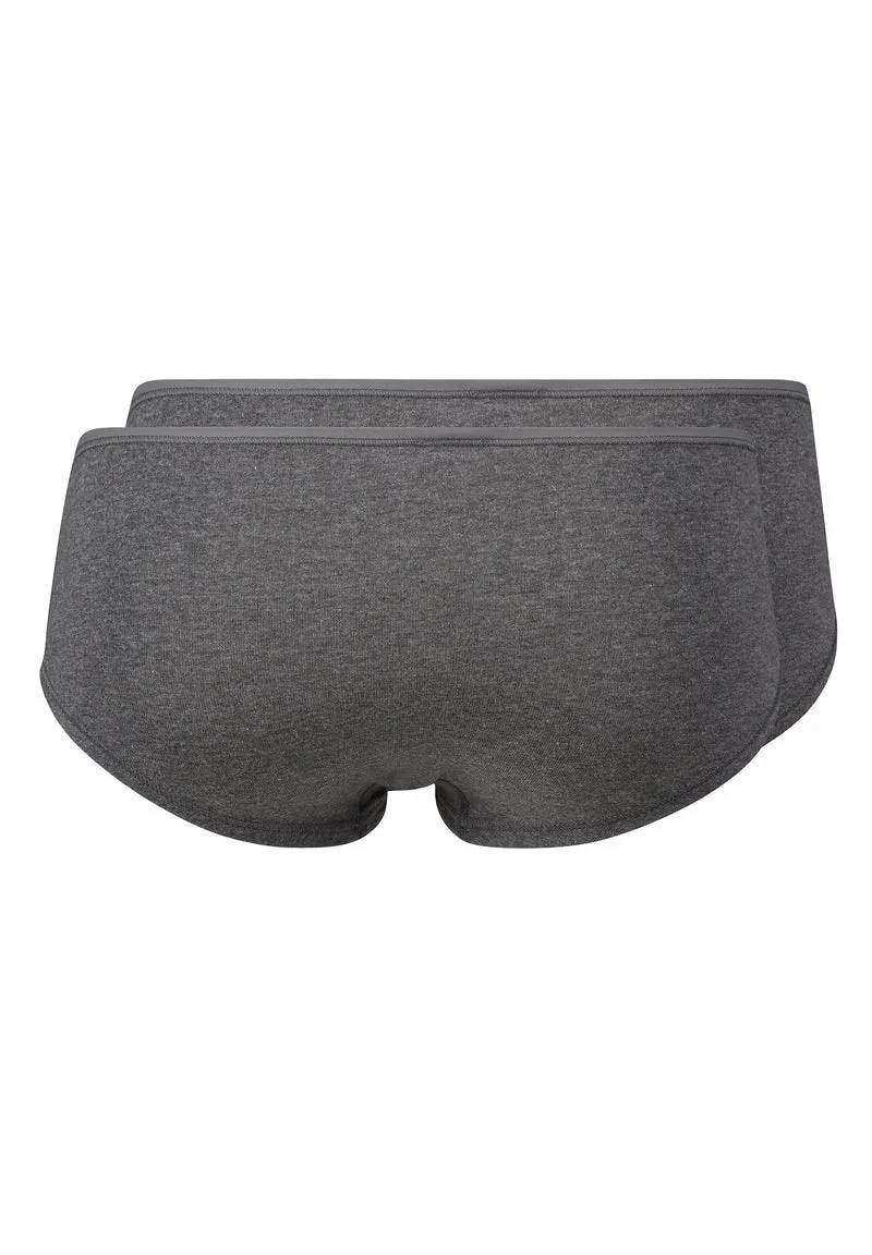 Cotton Advantage Panty 2 pack | anthra melange 082654-089599