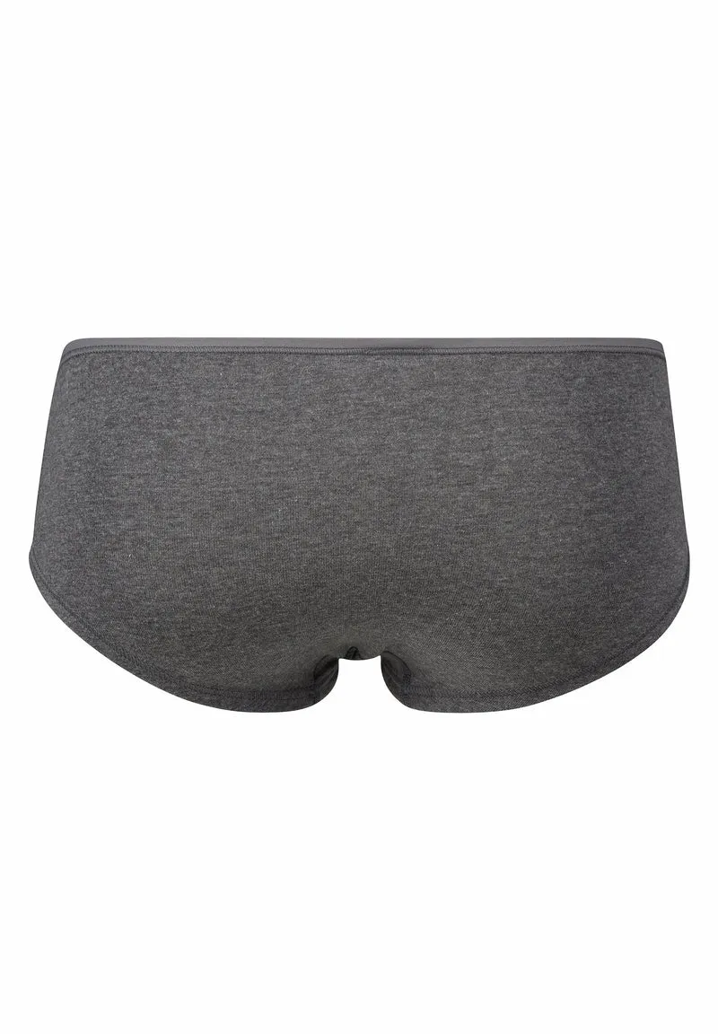 Cotton Advantage Panty 2 pack | anthra melange 082654-089599