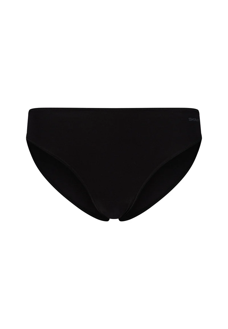 SKINY ADVANTAGE Cotton Stretch High leg briefs 2 pack | black 087085-087665